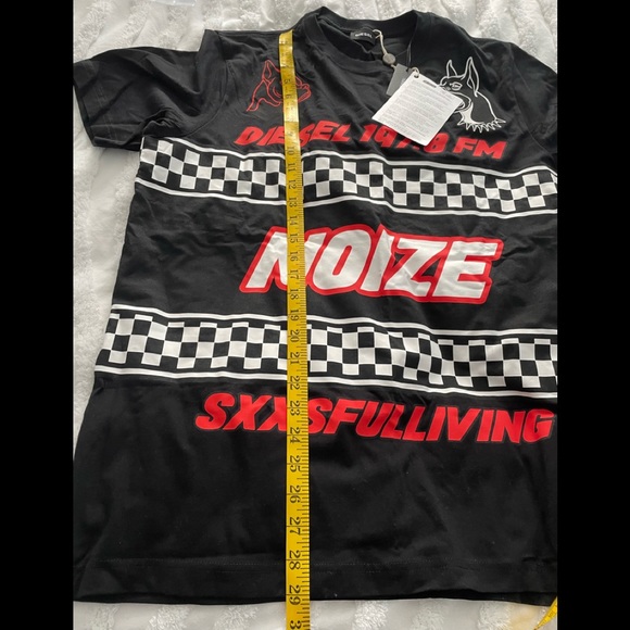 Diesel tshirt blk nwt - Picture 10 of 10